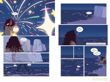 On Starlit Shores: A Graphic Novel - Bex Glendining [KSIĄŻKA]