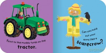 On the Farm: Bright and bold board books, designed to stimulate interaction between 2-plus toddlers and their world. (Spot and Do) - Miles Kelly [KSIĄŻKA]