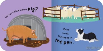 On the Farm: Bright and bold board books, designed to stimulate interaction between 2-plus toddlers and their world. (Spot and Do) - Miles Kelly [KSIĄŻKA]