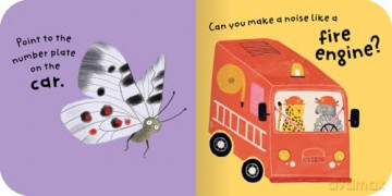 On the Move: Bright and bold board books, designed to stimulate interaction between 2-plus toddlers and their world. (Spot and Do) - Miles Kelly [KSIĄŻKA]
