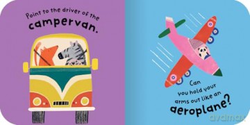 On the Move: Bright and bold board books, designed to stimulate interaction between 2-plus toddlers and their world. (Spot and Do) - Miles Kelly [KSIĄŻKA]