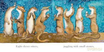 One Cheetah, One Cherry: A Book of Beautiful Numbers - Jackie Morris [KSIĄŻKA]