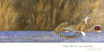 One Cheetah, One Cherry: A Book of Beautiful Numbers - Jackie Morris [KSIĄŻKA]