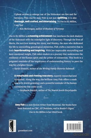 One in Six Million: The Baby by the Roadside and the Man Who Retraced a Holocaust Survivor's Lost Identity - Amy Fish [KSIĄŻKA]