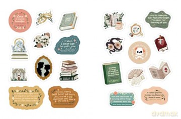 One More Page: A Sticker Book for Book Lovers! - Katie Hughes [KSIĄŻKA]