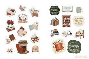 One More Page: A Sticker Book for Book Lovers! - Katie Hughes [KSIĄŻKA]