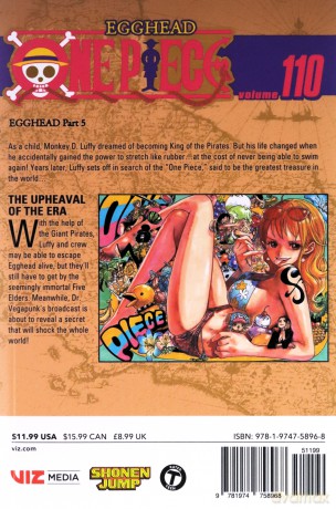 One Piece, Vol. 110: Volume 110 - Eiichiro Oda [KOMIKS]