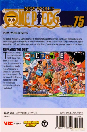 One Piece, Vol. 75: Repaying the Debt: Volume 75 - Eiichiro Oda [KOMIKS]
