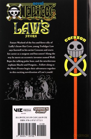 One Piece: Law's Story: Volume 4 - Eiichiro Oda [KSIĄŻKA]