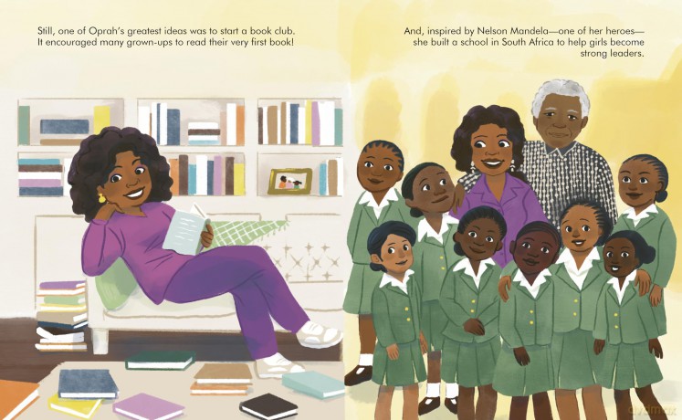 Oprah Winfrey (138) (Little People, BIG DREAMS) - Maria Isabel Sanchez Vegara [KSIĄŻKA]