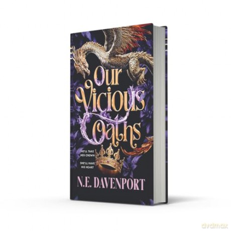 Our Vicious Oaths: The spicy forced proximity fae romantasy, brand new for 2025 - N. E. Davenport [KSIĄŻKA]