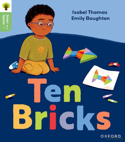 Oxford Reading Tree Green Sparks: Level 1: Ten Bricks - Isabel Thomas [KSIĄŻKA]