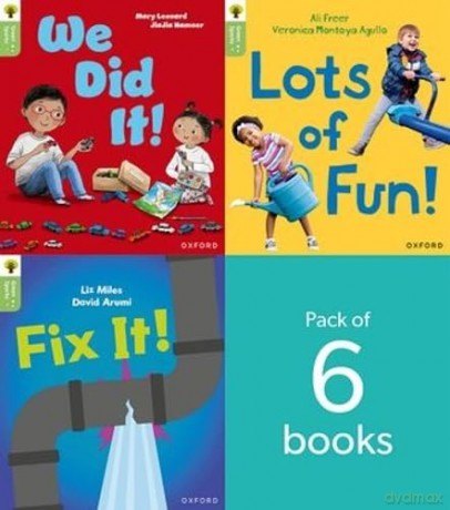 Oxford Reading Tree Green Sparks: level 2 LEVEL 2 PACK of 6 - Miles [KSIĄŻKA]