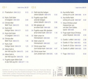 J.S. Bach: Clavier Ubung: Third Part [2CD]