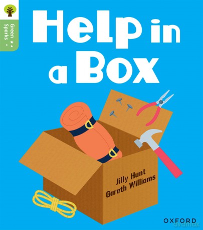 Oxford Reading Tree Green Sparks: Level 4: Help in a Box - Jilly Hunt [KSIĄŻKA]