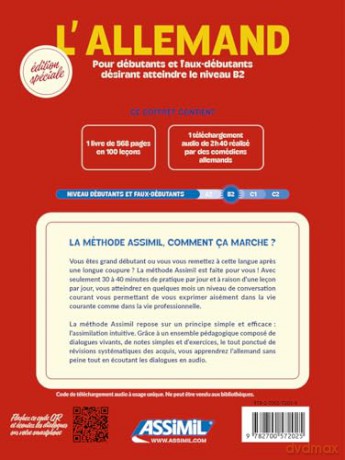 Pack ALLEMAND Ed. limitée 2025: Coffret avec 1 livre de 100 leçons et 1 téléchargement audio (Sans Peine) - Bettina Schodel Amirkhosrovi [KSIĄŻKA]