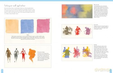 Paint 50: Watercolour Figures: From basic shapes to amazing paintings in super-easy steps - Trevor Waugh [KSIĄŻKA]