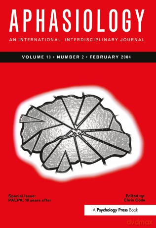 PALPA: Ten Years After: A Special Issue of Aphasiology: 3 - Chris Code [KSIĄŻKA]