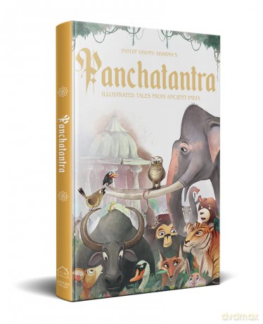 Pandit Vishnu Sharma's Panchatantra: Illustrated Tales From Ancient India (Hardback, Special edition) (Classic Tales from India) - Dr. Shubha Vilas [KOMIKS]