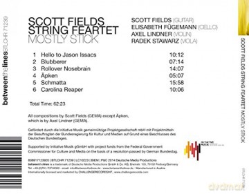 Scott -String Fea Fields: Mostly Stick [CD]