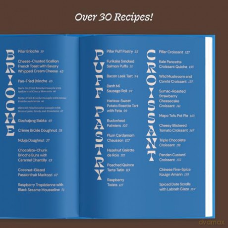 Pastry Temple: Baking with Inspired Flavors (A Pastry Cookbook for Croissant, Brioche, and Puff Pastry) - Christina Wood [KSIĄŻKA]