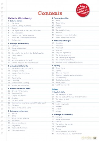 Pearson REVISE Edexcel GCSE Religious Studies, Catholic Christianity and Islam Revision Guide incl. online revision - for 2026, 2027 exams - Tanya Hill [KSIĄŻKA]