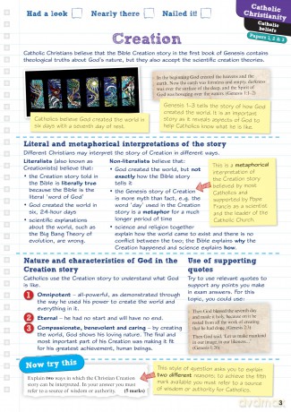 Pearson REVISE Edexcel GCSE Religious Studies, Catholic Christianity and Islam Revision Guide incl. online revision - for 2026, 2027 exams - Tanya Hill [KSIĄŻKA]