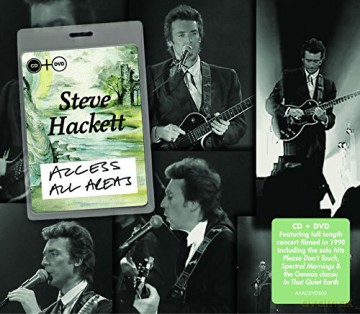 Steve Hackett: Access All Areas [CD]+[DVD]