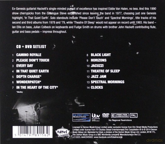 Steve Hackett: Access All Areas [CD]+[DVD]