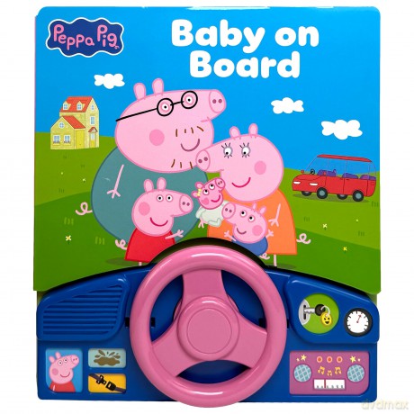 Peppa Pig: Baby on Board Sound Book - PI Kids [KSIĄŻKA]