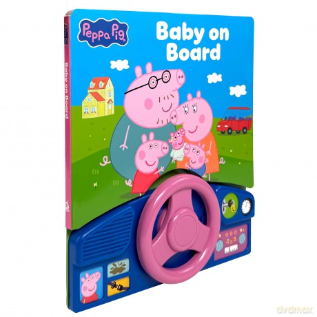 Peppa Pig: Baby on Board Sound Book - PI Kids [KSIĄŻKA]
