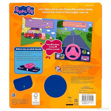 Peppa Pig: Baby on Board Sound Book - PI Kids [KSIĄŻKA]