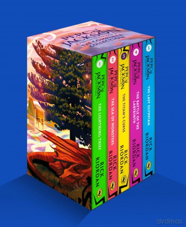 Percy Jackson and the Olympians Boxset: The perfect Christmas gift for fans of the bestselling series - Rick Riordan [KSIĄŻKA]