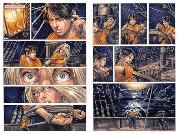 Percy Jackson and the Olympians the Sea of Monsters the Graphic Novel (Paperback) - Rick Riordan [KSIĄŻKA]