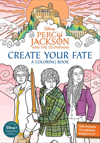 Percy Jackson and the Olympians: Create Your Fate: A Coloring Book - Disney Book Group [KSIĄŻKA]