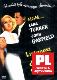 Listonosz zawsze dzwoni dwa razy [DVD]