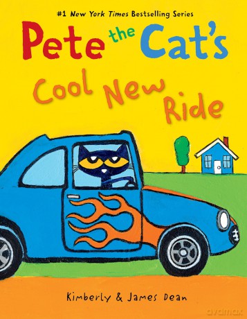 Pete the Cat's Cool New Ride - James Dean [KSIĄŻKA]