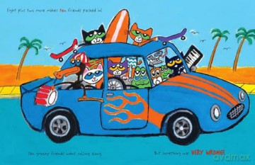 Pete the Cat's Cool New Ride - James Dean [KSIĄŻKA]