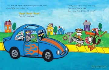 Pete the Cat's Cool New Ride - James Dean [KSIĄŻKA]