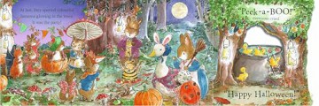 Peter Rabbit: Peter's Halloween Peek-a-BOO!: A lift and find book (Peter Rabbit's Peekaboo) - Beatrix Potter [KSIĄŻKA]