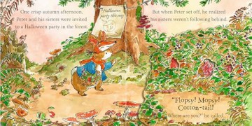 Peter Rabbit: Peter's Halloween Peek-a-BOO!: A lift and find book (Peter Rabbit's Peekaboo) - Beatrix Potter [KSIĄŻKA]