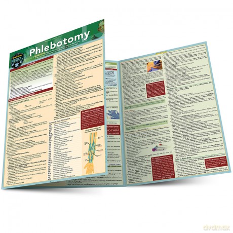 Phlebotomy: A Quickstudy Laminated Reference Guide - Kathryn Almquist [KSIĄŻKA]