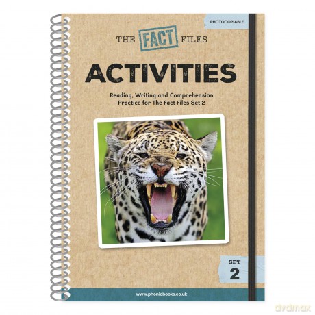 Phonic Books The Fact Files 2 Activities: Adjacent consonants and consonant digraphs, and alternative spellings for vowel sounds (Phonic Books Catch-up Decodable Readers) - Phonic Books [KSIĄŻKA]