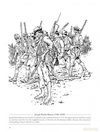 Picture the Past: Heroes and Heroines of the American Revolution: Historical Coloring Book - Peter F. Copeland [KSIĄŻKA]