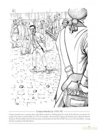 Picture the Past: Heroes and Heroines of the American Revolution: Historical Coloring Book - Peter F. Copeland [KSIĄŻKA]