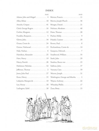 Picture the Past: Heroes and Heroines of the American Revolution: Historical Coloring Book - Peter F. Copeland [KSIĄŻKA]