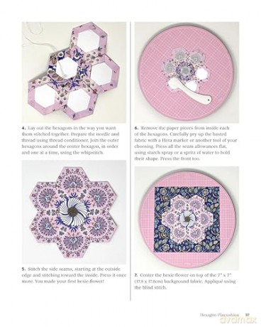Pieced Kaleidoscope Quilt Blocks: Stunning Designs and Endless Inspiration for Fussy Cut EPP Patchwork - Lydia Cheney [KSIĄŻKA]
