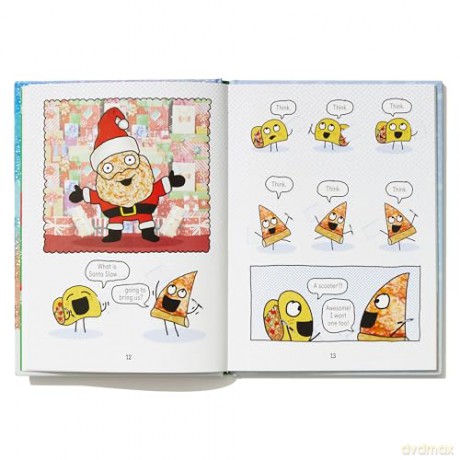 Pizza and Taco: Best Christmas Ever! (A Graphic Novel) - Stephen Shaskan [KSIĄŻKA]