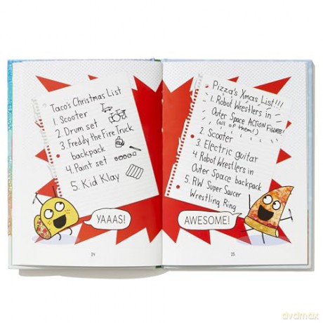 Pizza and Taco: Best Christmas Ever! (A Graphic Novel) - Stephen Shaskan [KSIĄŻKA]