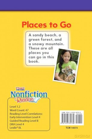 Places to Go: Emergent (Time for Kids(r) Informational Text) - Dona Herweck Rice [KSIĄŻKA]